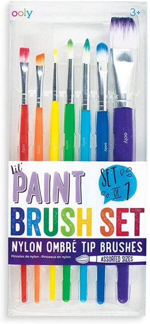 Lil paint brush set - set of 7