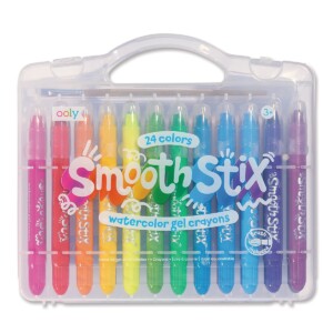Smooth Stix Watercolor Gel Crayons - Set Of 24