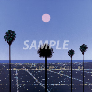 Moon & Palms