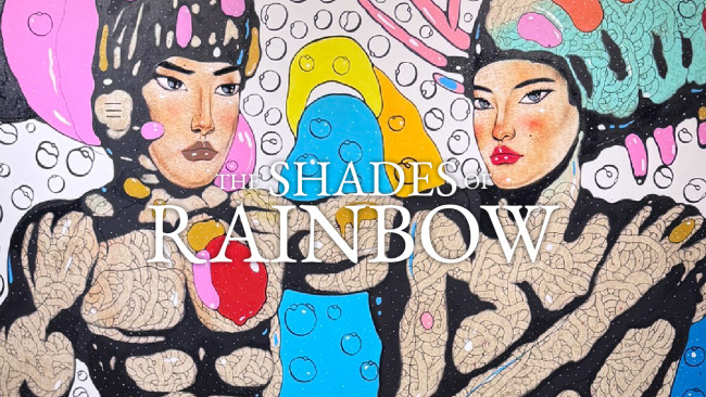 The shades of rainbow